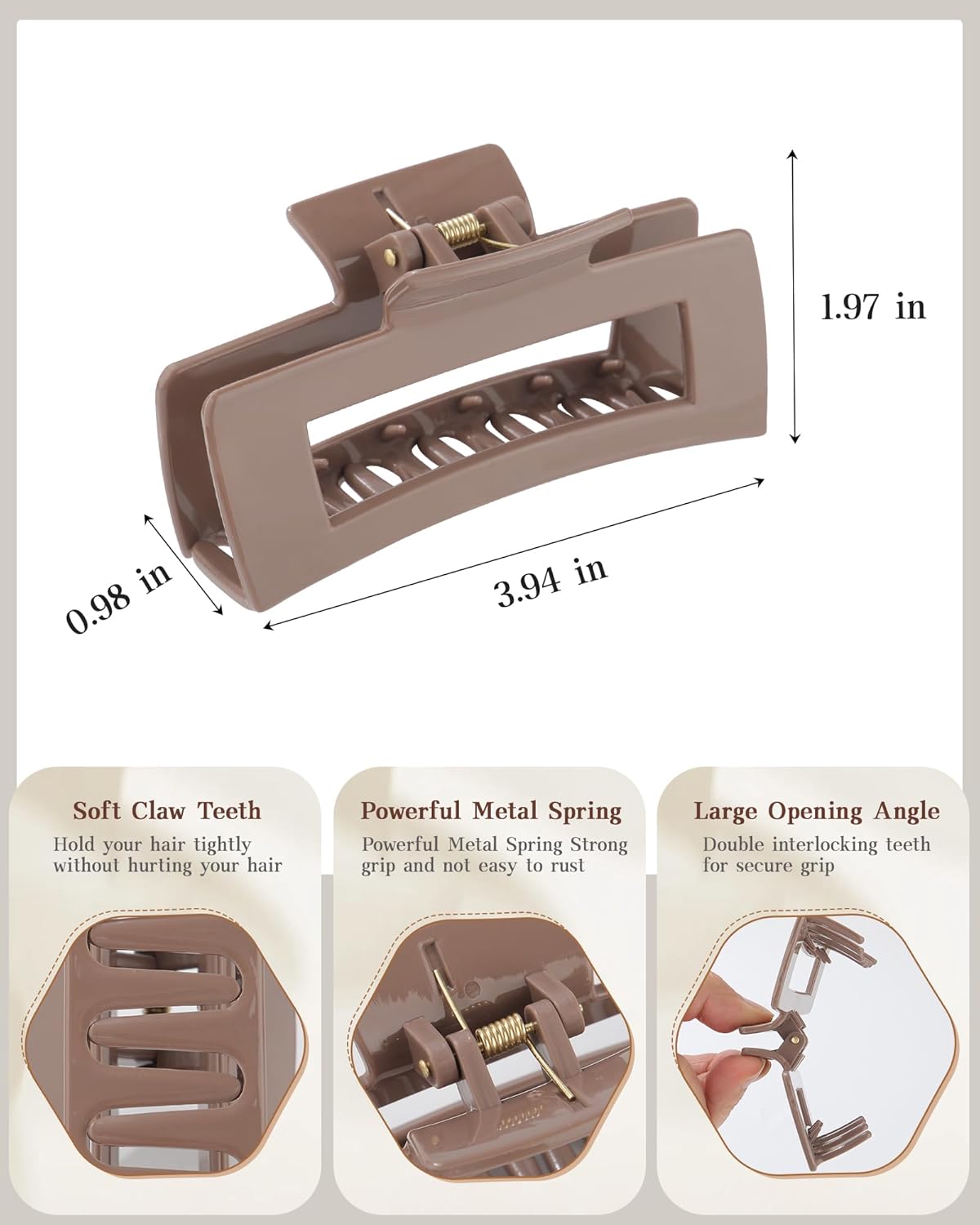 Silicon Claw Clips